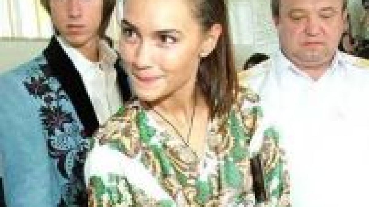 Elena Băsescu de Ucraina. Fiica lui Iuşcenko va defila pe podiumul Milan Fashion Week