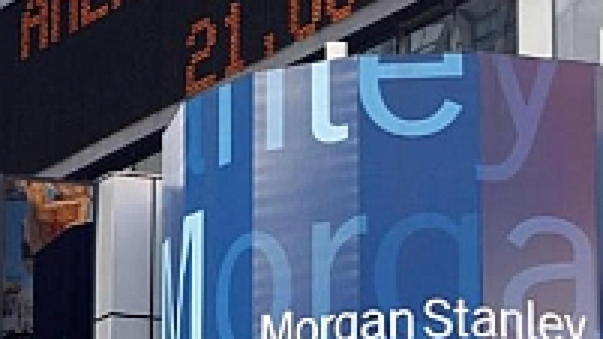 Morgan Stanley, a doua bancă de investiţii din SUA, îşi caută cumpărător