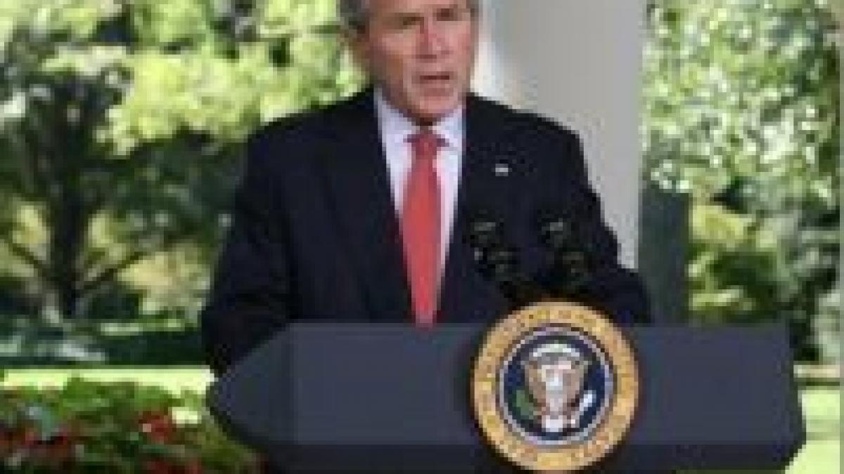 Bush recunoaşte: America se confruntă cu cea mai gravă criză financiară din istorie