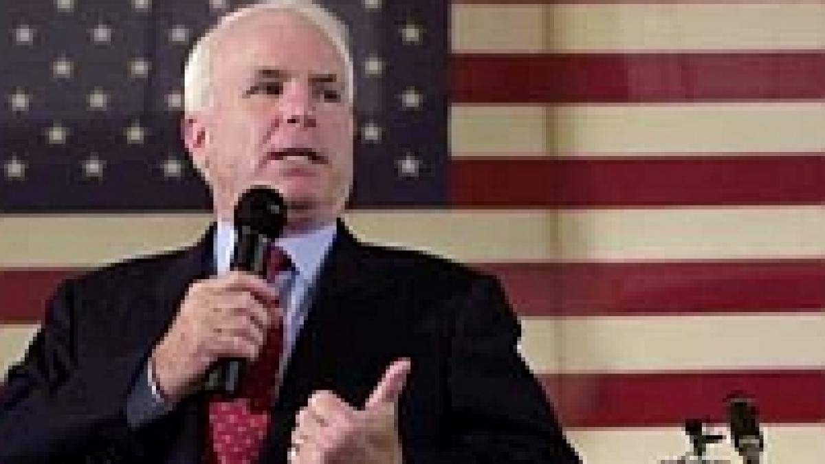 Elena Udrea, varianta americană. John McCain confundă Spania cu o ţară sud-americană