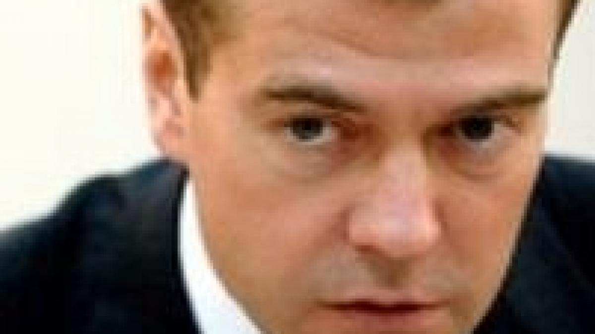 Medvedev: Rusia nu e vinovată de războiul din Caucaz. SUA l-a provocat