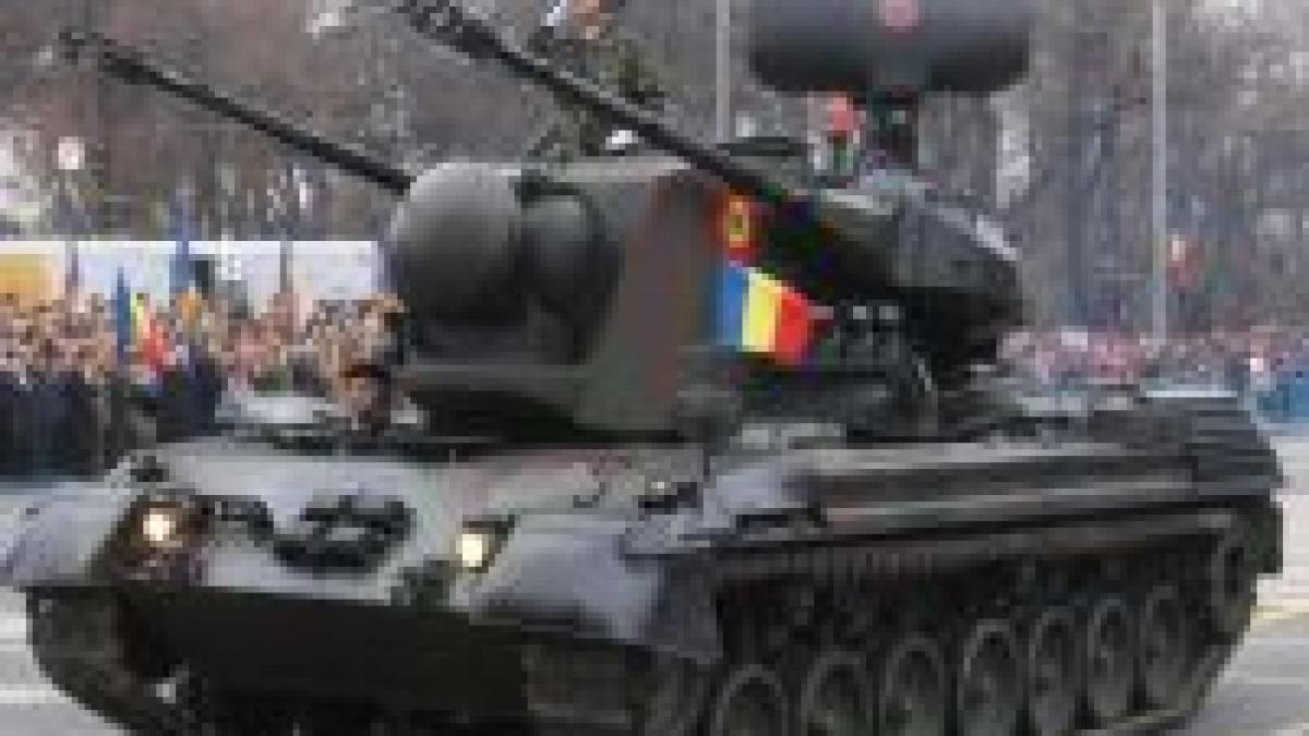 Armata română ar avea nevoie de mai mulţi bani pentru a-şi moderniza sistemul de apărare