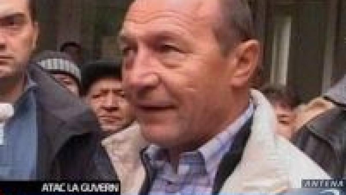 Traian Băsescu acuză autorităţile locale din Harghita şi Covasna că încurajează problemele interetnice