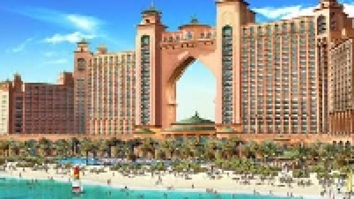 Hotelul de un miliard de euro din Dubai înfruntă criza financiară