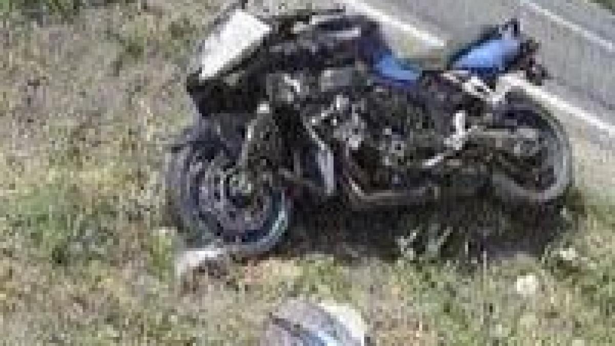 Numărul accidentelor de motocicletă a crescut cu 75% faţă de 2007