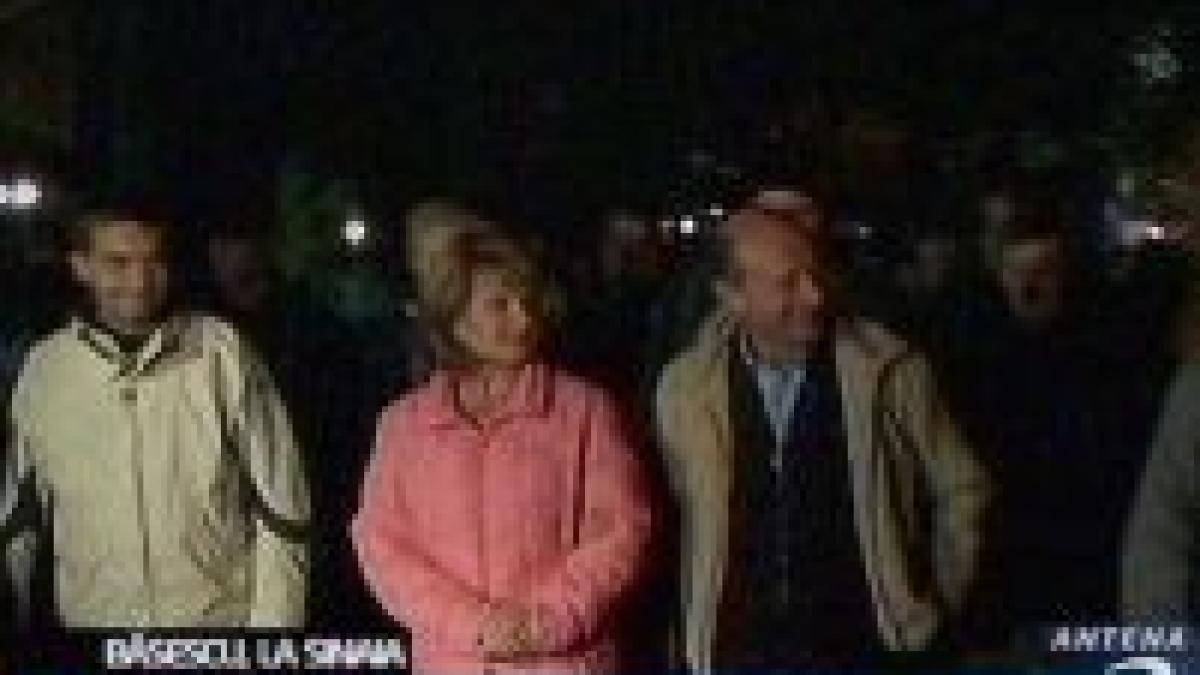 Traian Băsescu a fost prezent la festivalul Sinaia Forever