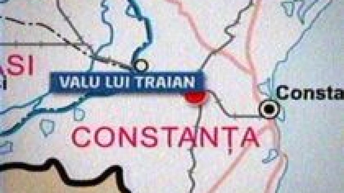 Circulaţia pe DN22C blocată, între Constanţa şi Valu lui Traian