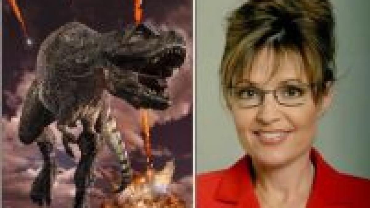 Sarah Palin: "Dinozaurii şi oamenii au trăit în acelaşi timp pe Terra, acum 6.000 de ani"