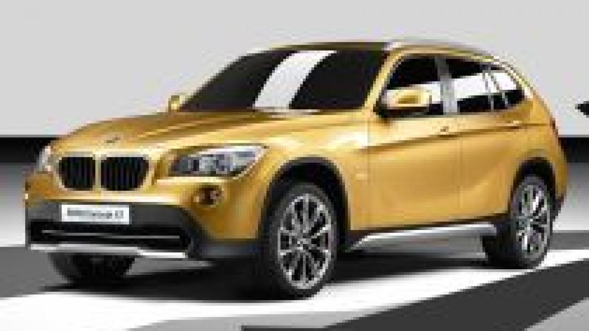 BMW Concept X1 - fotografii în premieră, înaintea debutului de la Paris