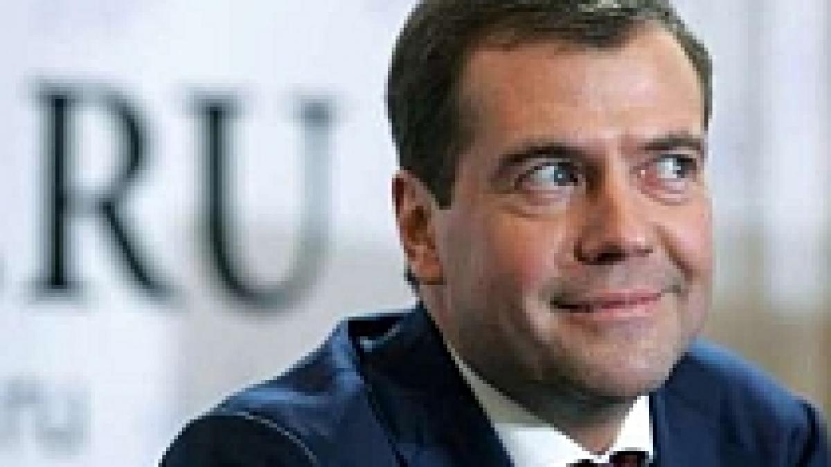 Preşedintele rus, Dmitri Medvedev: Lumea nu va mai vedea vreodată un Război Rece