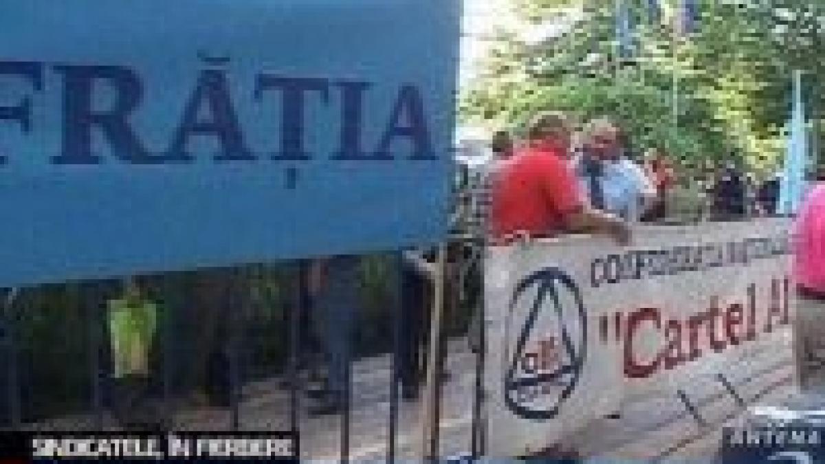 Sindicaliştii pregătesc ample acţiuni de protest, marţi, în Capitală 