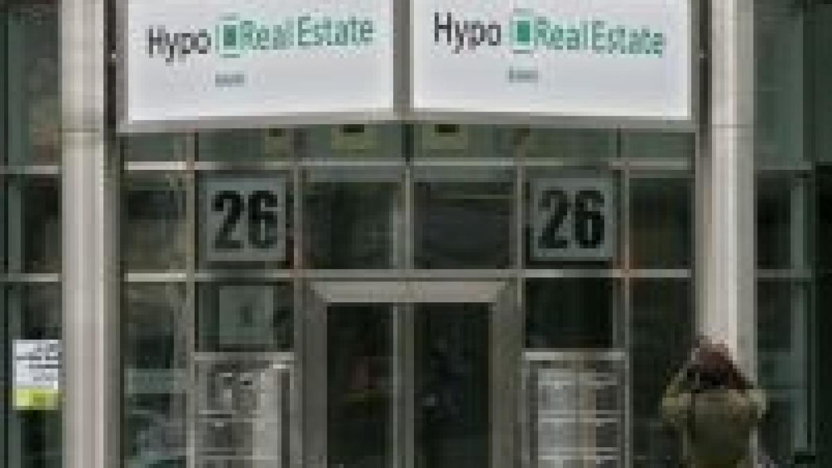 Hypo Real Estate, salvată de Guvernul german în schimbul a 50 de miliarde de euro