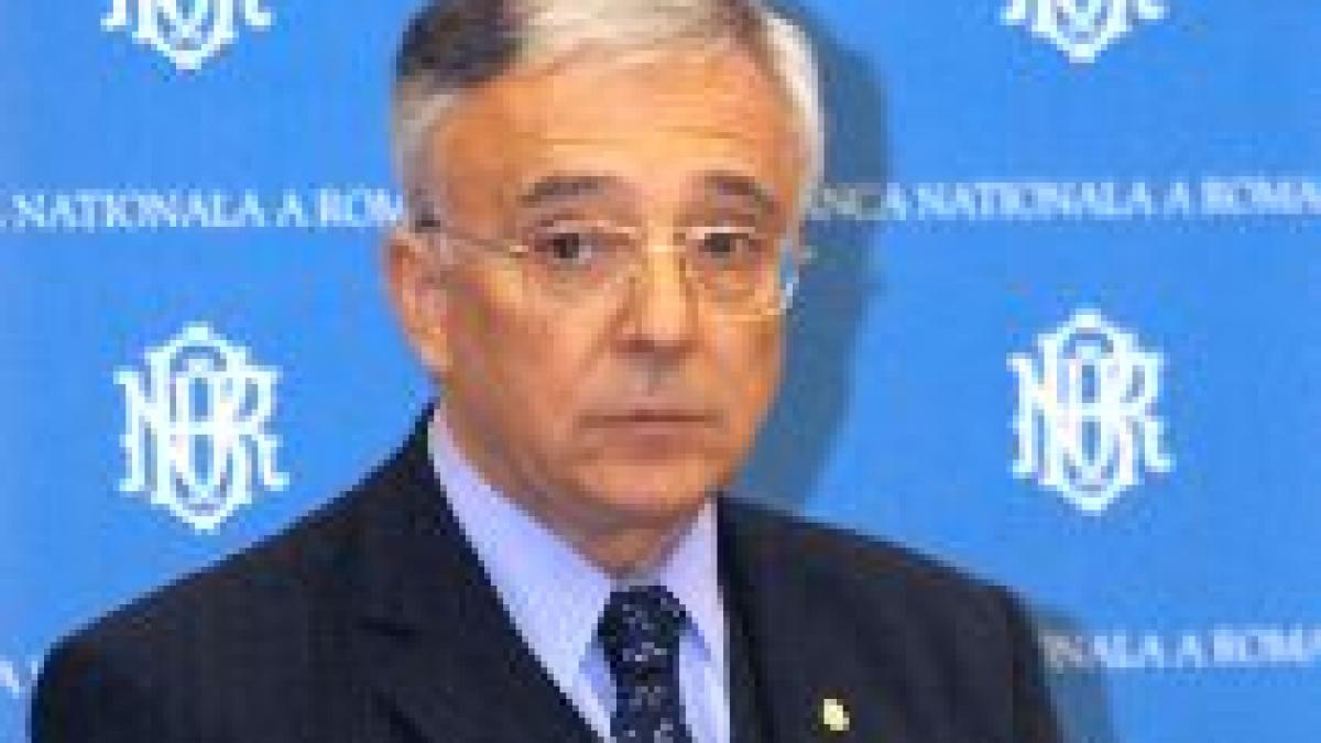 Isărescu: Un val de majorări salariale de 50% ar arunca ţara într-o spirală inflaţionistă