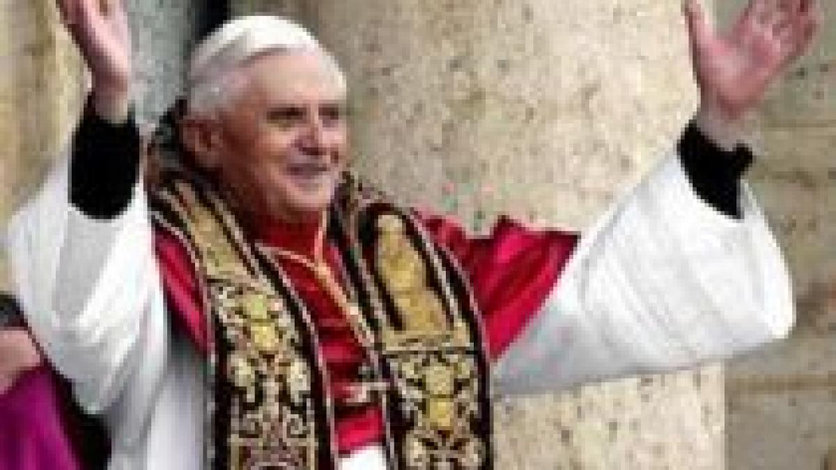 Papa Benedict al XVI-lea, despre criza financiară: "Credinţa este mai bună decât banii" 