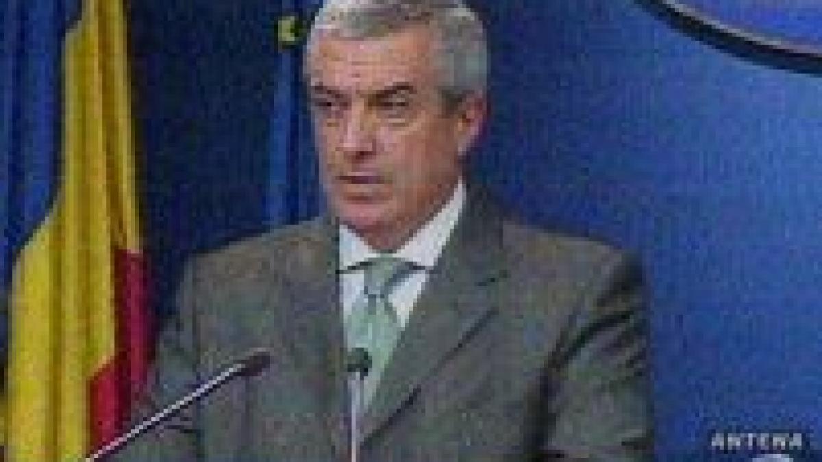 Tăriceanu: Sistemul bancar românesc nu are probleme