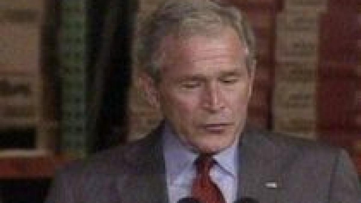 Bush: Creditele sunt ?sângele economiei americane? (VIDEO)