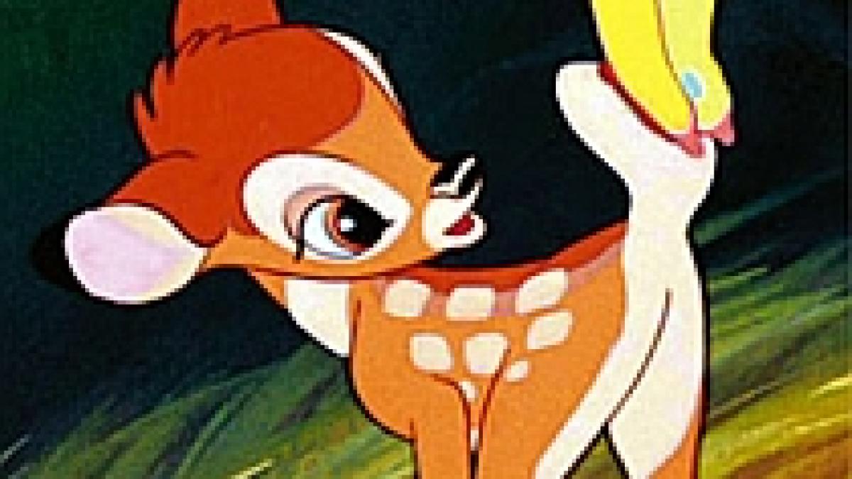 Desenul animat Bambi, cel mai ?lacrimogen? film al tuturor timpurilor