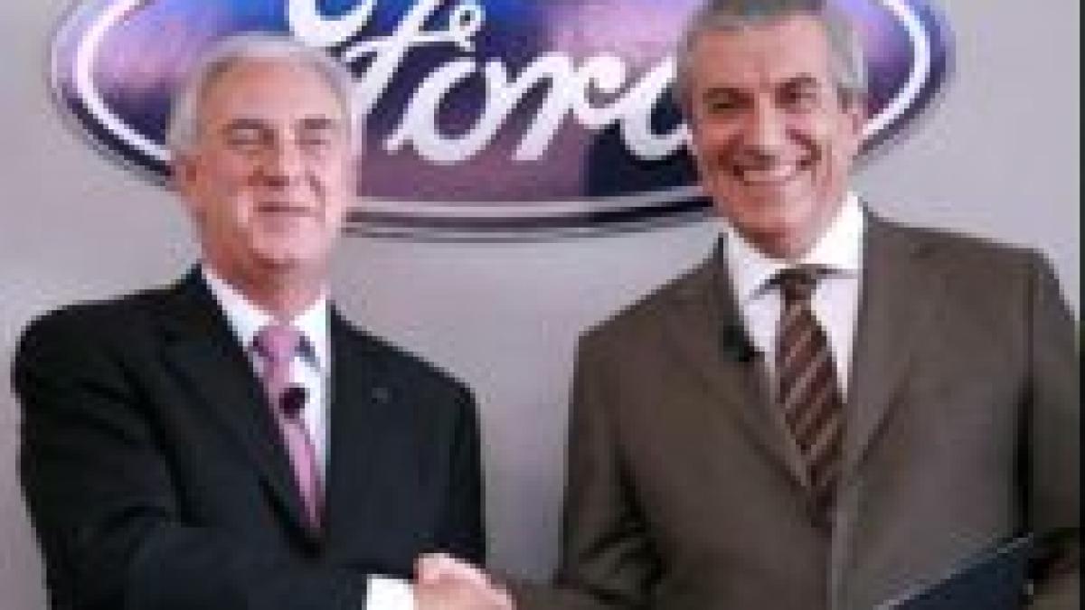 Facilitate pentru Ford: 128 km de autostradă, un an, un miliard euro 