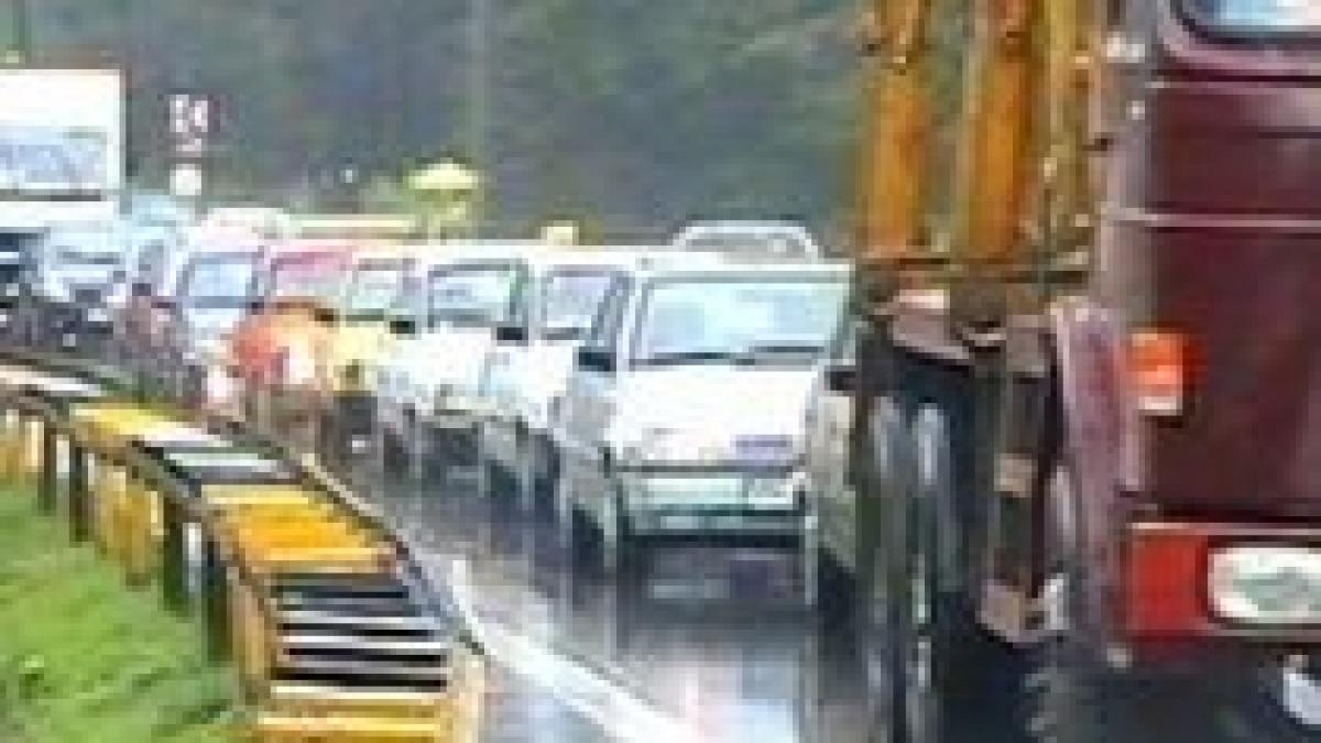 Infotrafic. Circulaţie îngreunată pe DN6, între Alexandria şi Bucureşti