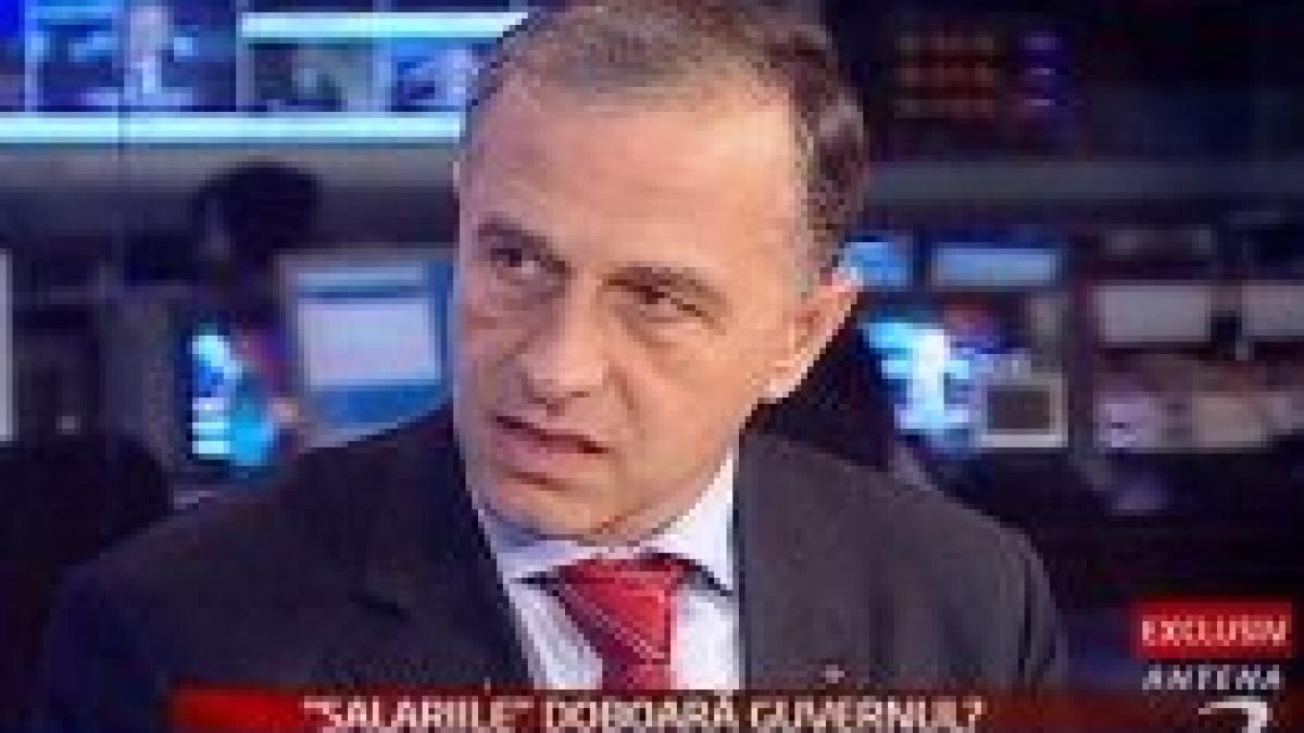 Geoană: Este greşită penalizarea celor cu salarii mici. "Altfel intrăm în criză"