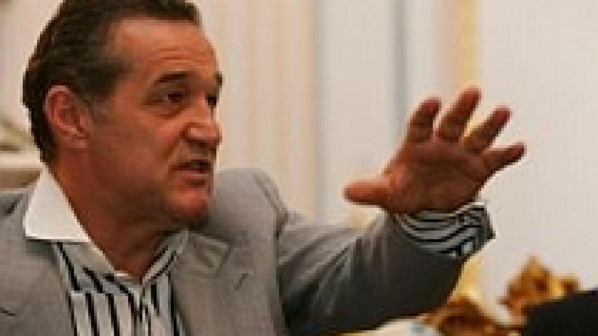 Becali se ţine de cuvânt: Steaua nu va avea galerie în Ştefan cel Mare