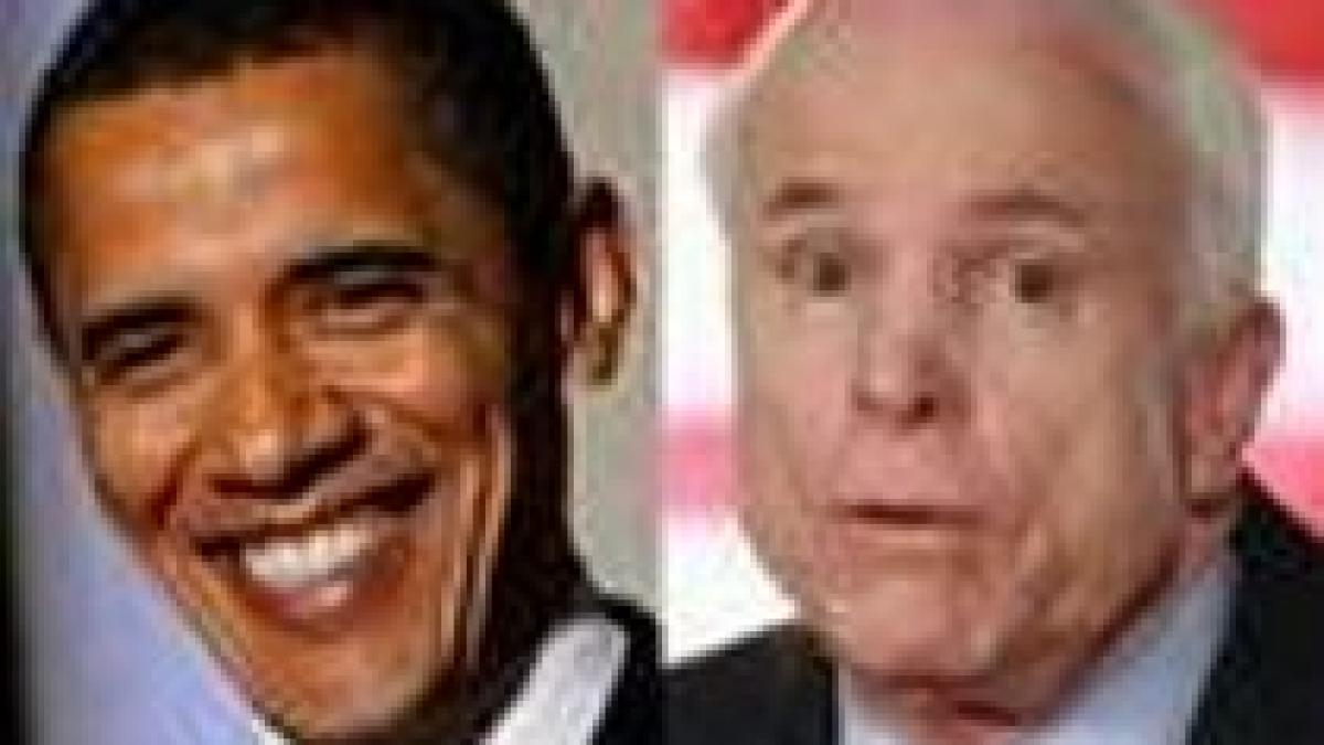 Alegeri SUA: McCain pierde tot mai mult teren. Obama, din nou pe micile ecrane (VIDEO)