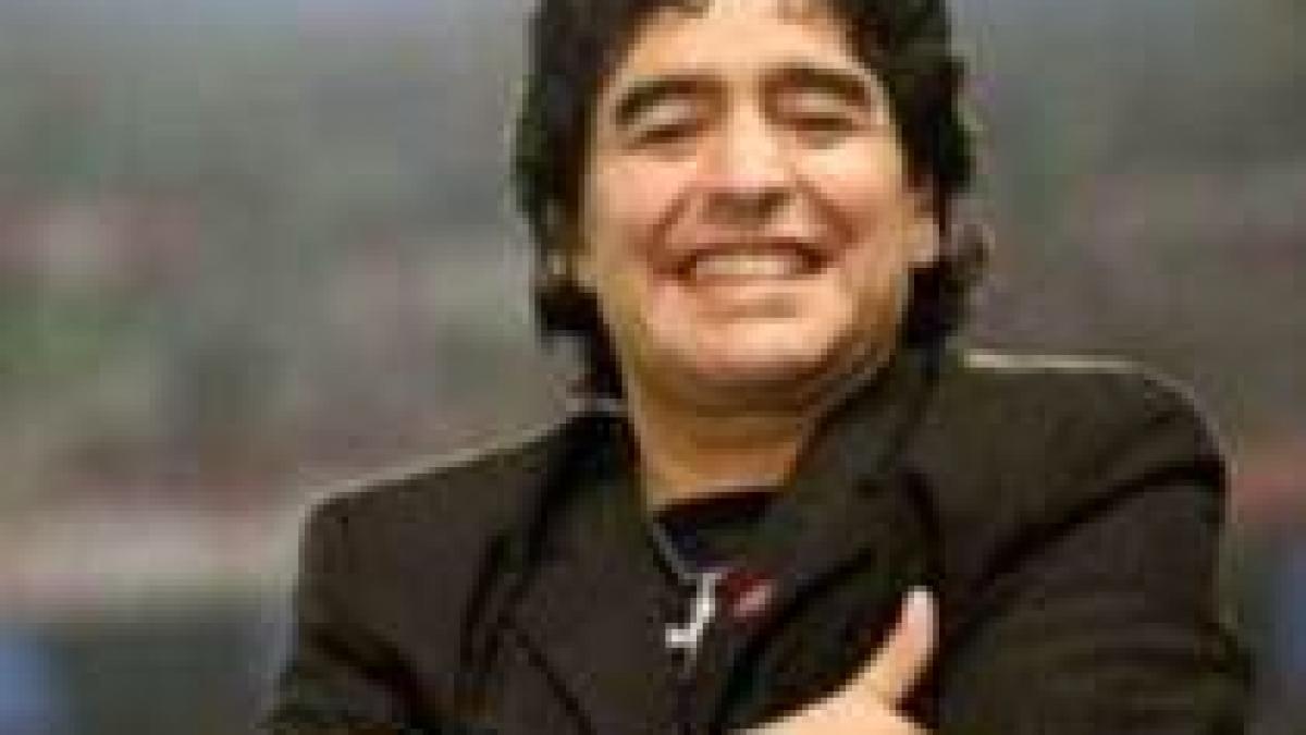 Oficialii CFR vor să îl aducă pe Maradona la Cluj