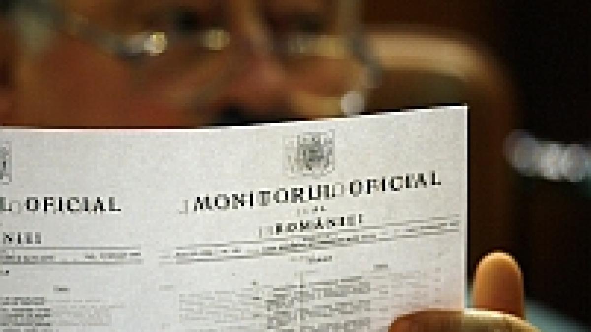 Ordonanţa de Urgenţă care amână majorarea salariilor profesorilor a fost publicată în Monitorul Oficial