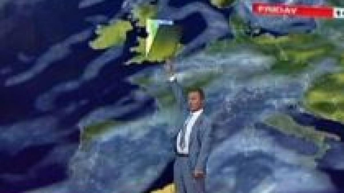 Vremuri grele. O parte din Anglia a căzut peste prezentatorul meteo de la Sky News