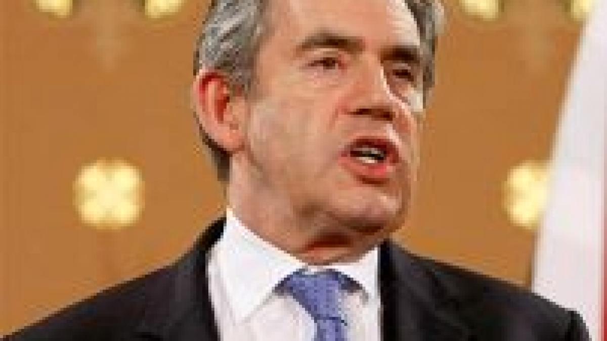 Gordon Brown: FMI are nevoie de sute de miliarde de dolari pentru a ajuta statele în dificultate