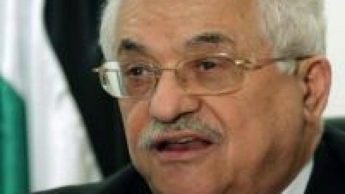 Mahmoud Abbas, preşedintele Autorităţii Palestiniene, în vizită oficială în România