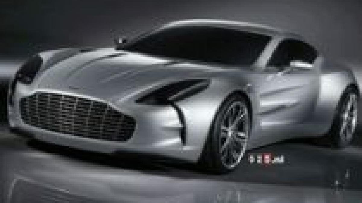 Aston Martin One-77. Supermaşina britanicilor - rivala lui Bugatti Veyron?