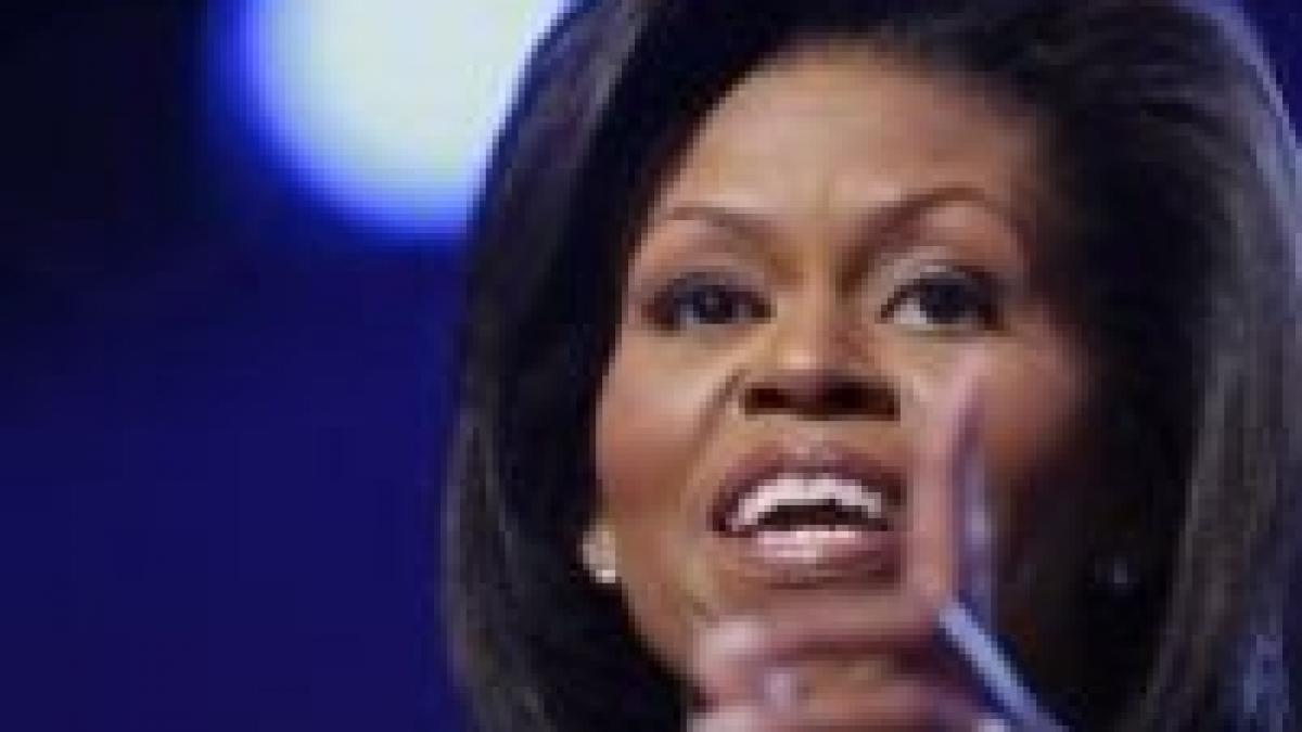 Michelle Obama, prima doamnă a Americii: Acum avem dreptul să visăm! (FOTO)