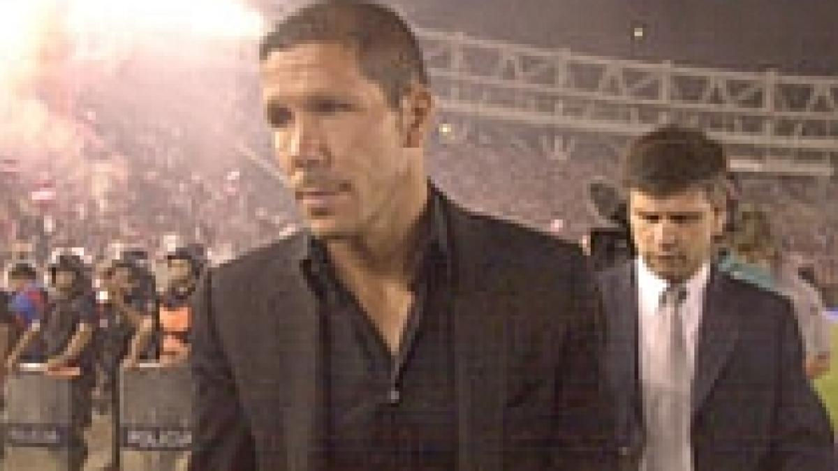 Diego Simeone a demisionat de la River Plate (VIDEO)