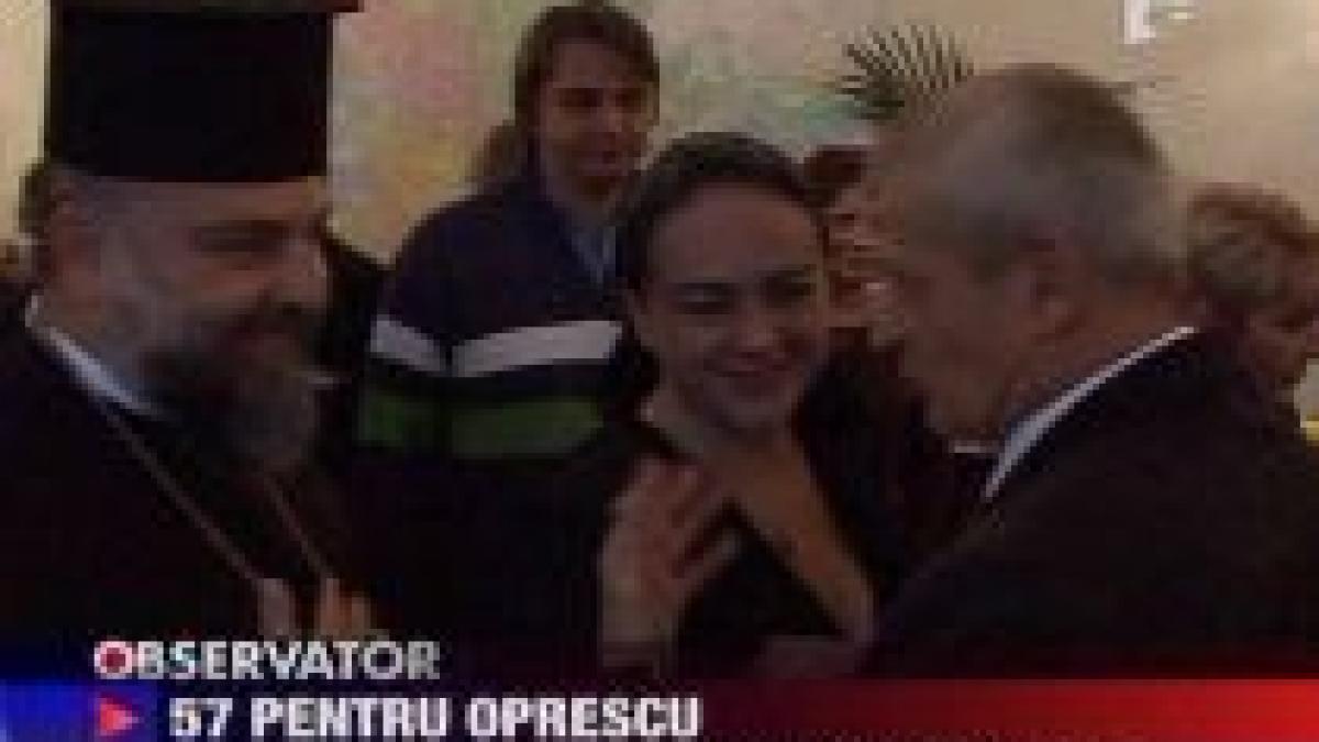 Sorin Oprescu şi-a serbat ziua de naştere la primărie