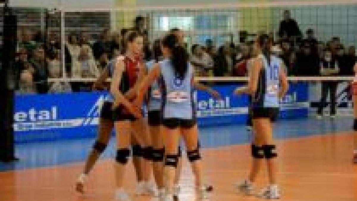 Volei: CSU Metal Galaţi a pierdut meciul doi din Liga Campionilor în faţa VakifBank Guneş Istanbul (1-3)