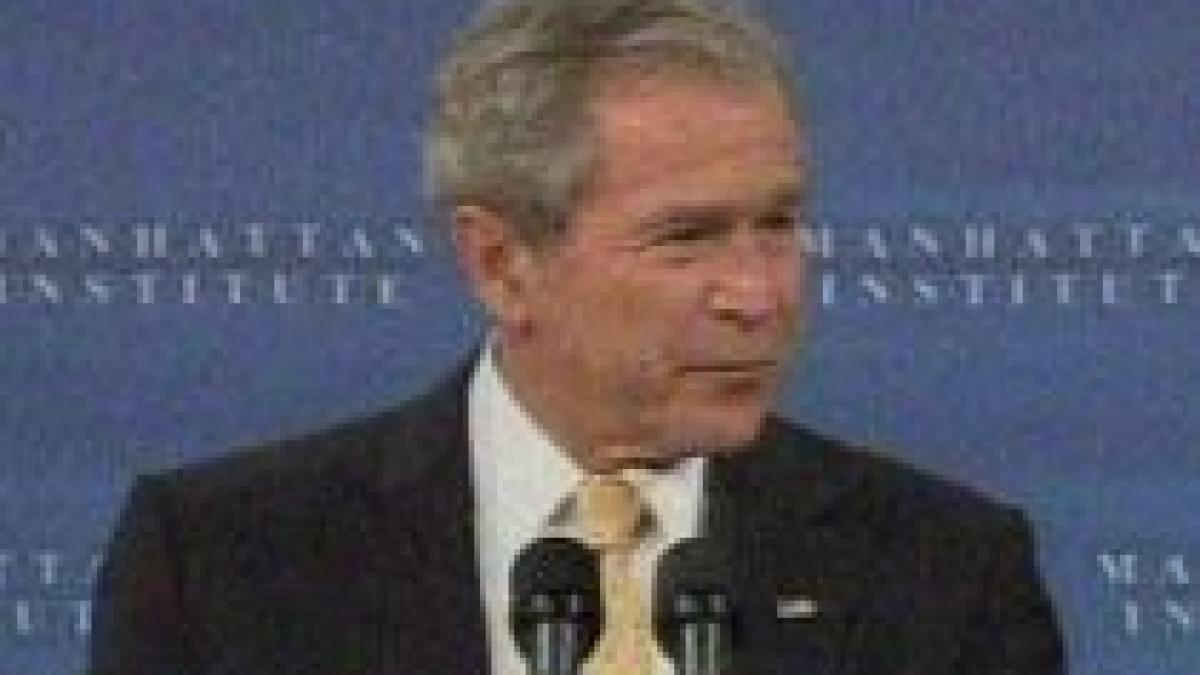 Înainte de summitul G20, Bush declară: Este nevoie de o înţelegere comună a crizei pentru a o depăşi