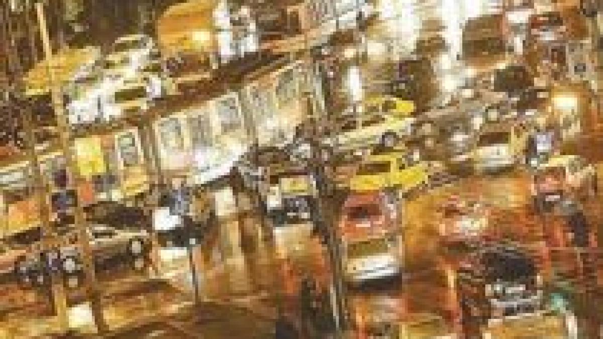 Avem maşini, ce facem cu ele? Traficul din Bucureşti, blocat chiar şi de o simplă ploaie