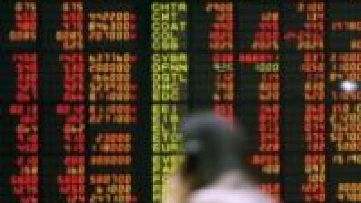 Bursele europene, în scădere cu 4-5%. Dow Jones, la +0.5%