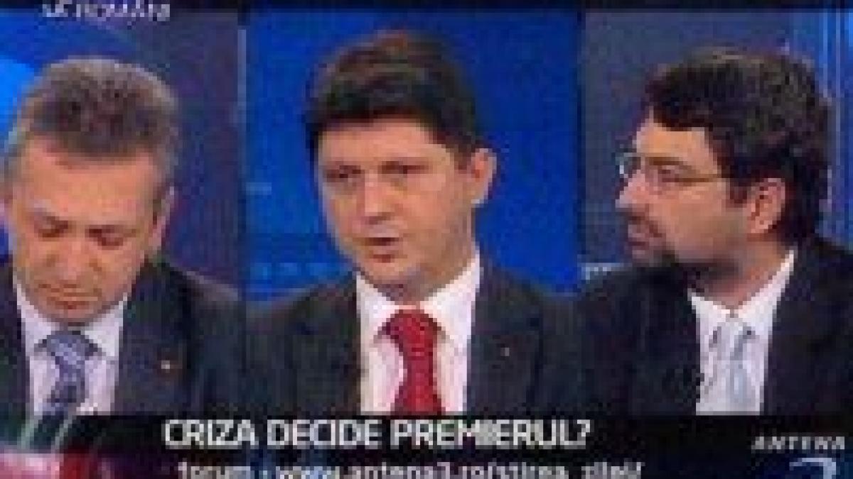 Ştirea Zilei: Criza decide premierul?