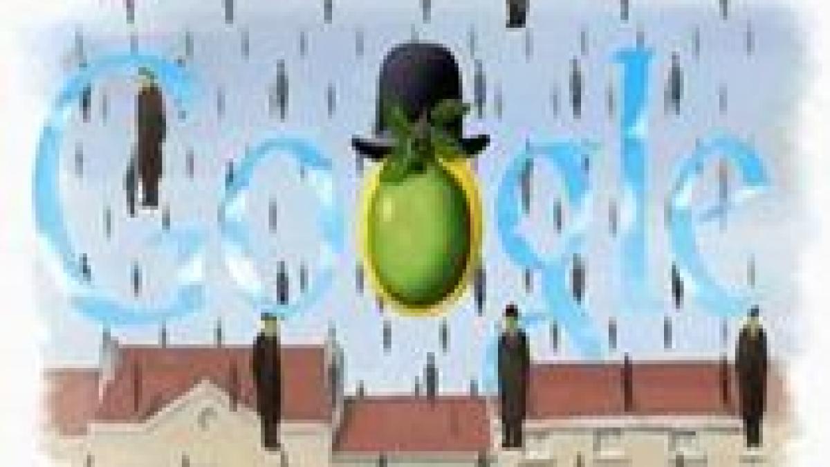 Rene Magritte, pictorul sărbătorit de Google