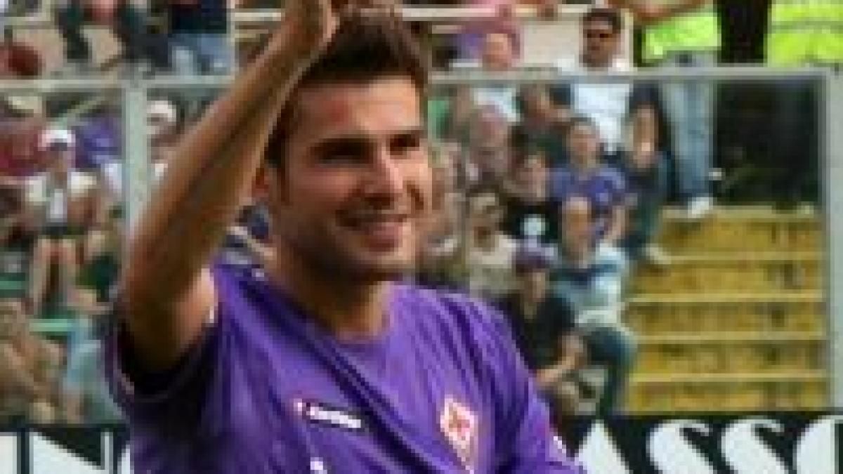 Adrian Mutu a revenit în forţă la Fiorentina