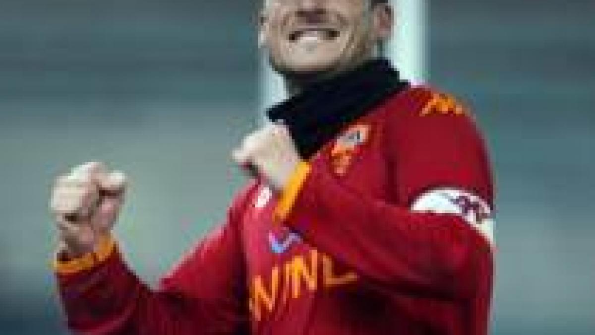 Totti: AS Roma a scăpat de criză şi trebuie să câştige la CFR Cluj