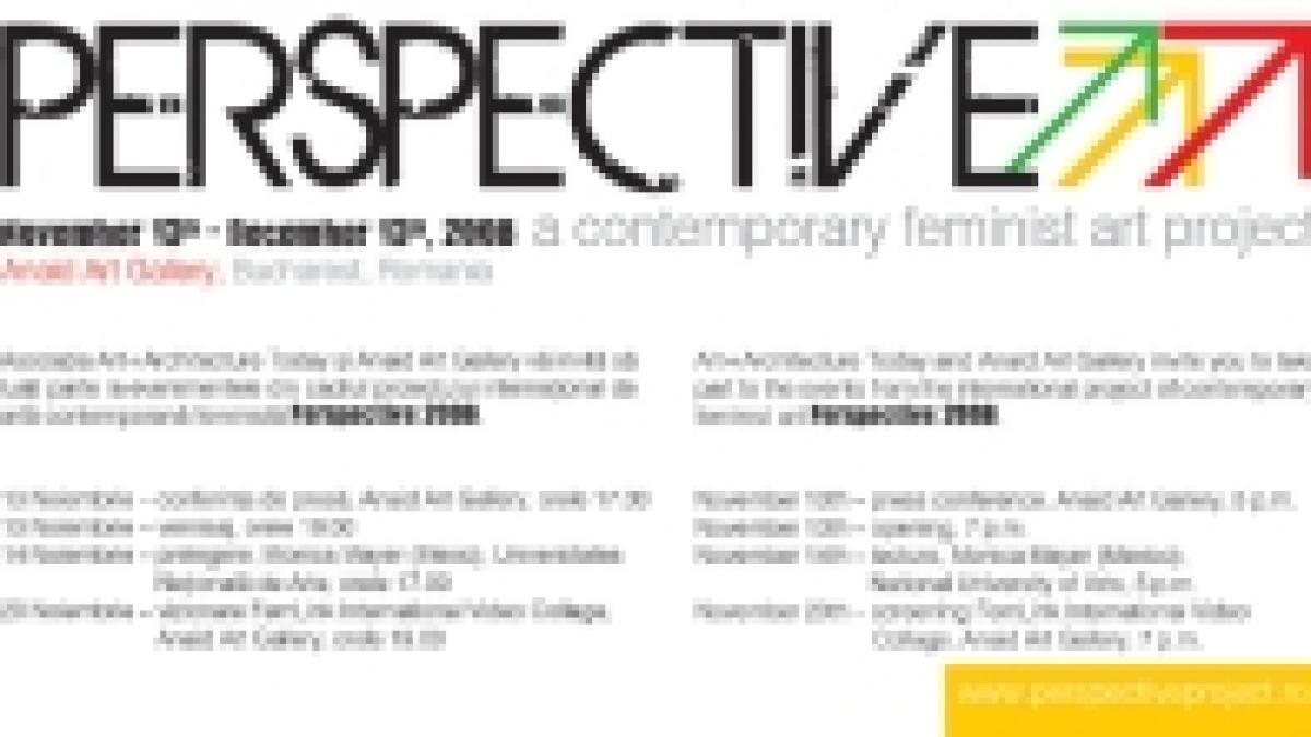 Perspective 2008, primul proiect internaţional de artă contemporană feministă