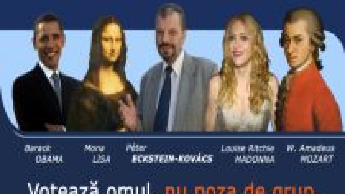 Campanie cu Obama, Madonna, Mona Lisa şi Mozart 