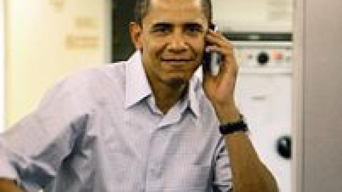 Telefon de preşedinte: Obama şi Sarkozy, fani BlackBerry. Medvedev, cu un iPhone piratat