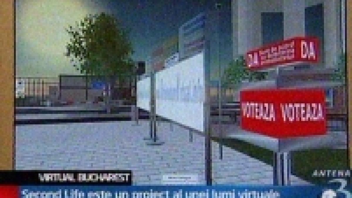 Bucureştiul intră în Second Life