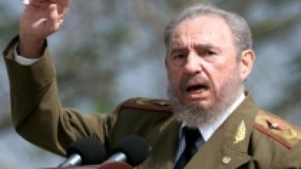 Fidel Castro: Actuala criză economică este mai gravă decât cea din anii `30
