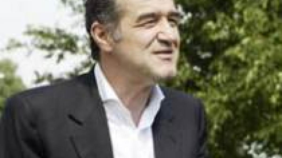 Gigi Becali visează la victorii cu Steaua, după înfrângerea la alegerile parlamentare