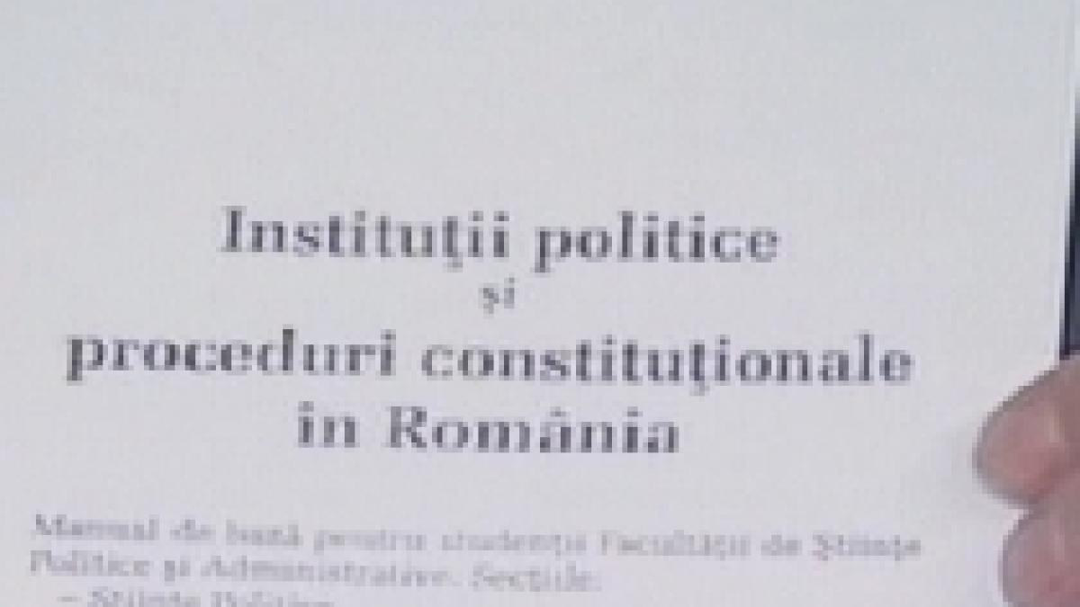 Emil Boc: Rolul preşedintelui României este secundar în raport cu Parlamentul